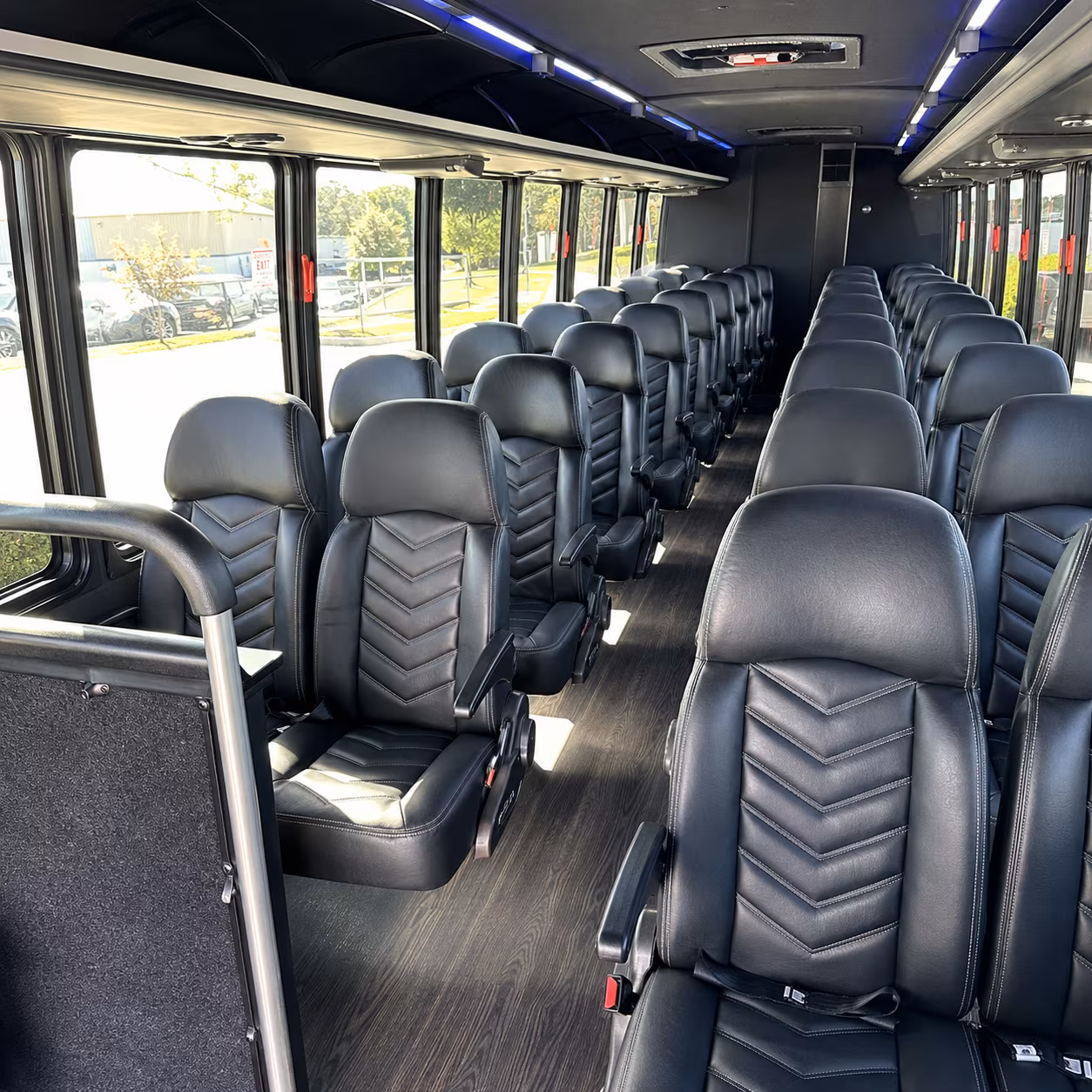 can i book a one way a round trip or a multi day package for a bus rental in sterling heights
