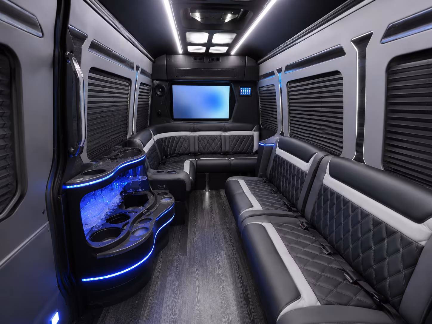 sterling heights sprinter limousine inside