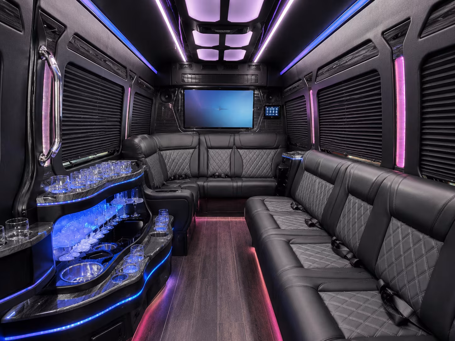 sterling heights sprinter limousine interior